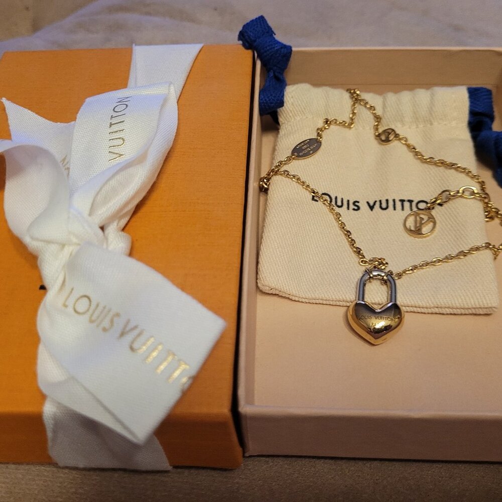 Louis Vuitton Crazy In Lock Bracelet in Gold and Silver
